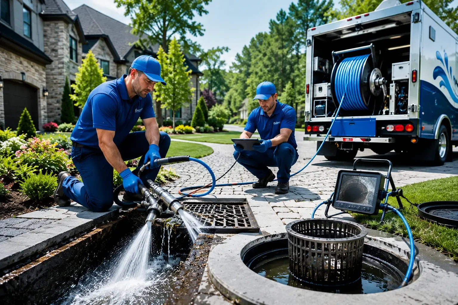 Local outdoor drain cleaning professionals in Ossian, IA